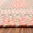 Waterbury Farmhouse Handmade Braided Coral Area Rug-1552256162