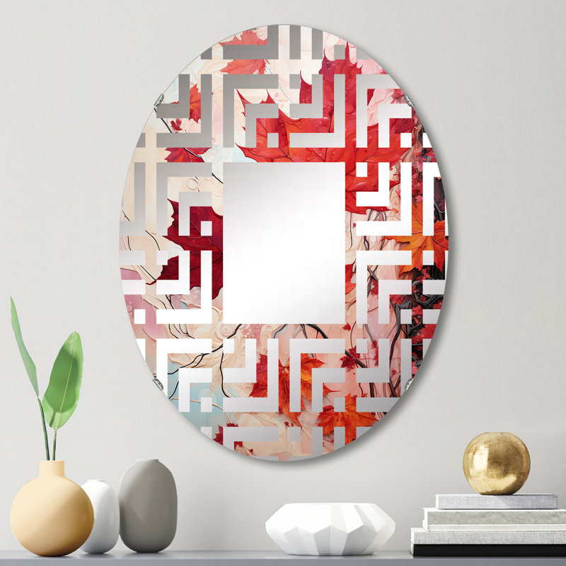 Oval Mirror, 29.5" x 19.6"