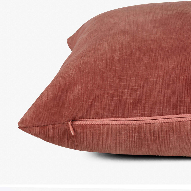 Ensemble de housse de coussin 2 pièces, Rouge
