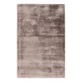 Silk Area Rug in Taupe