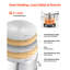 VEVOR Non-Stick Ceramic and Glass Stainless Steel Stock Pot-1625483891