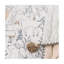 Woodland Animals Fitted Crib Sheet, 100% Cotton, Brown and White, Soft and Durable, Ezra
