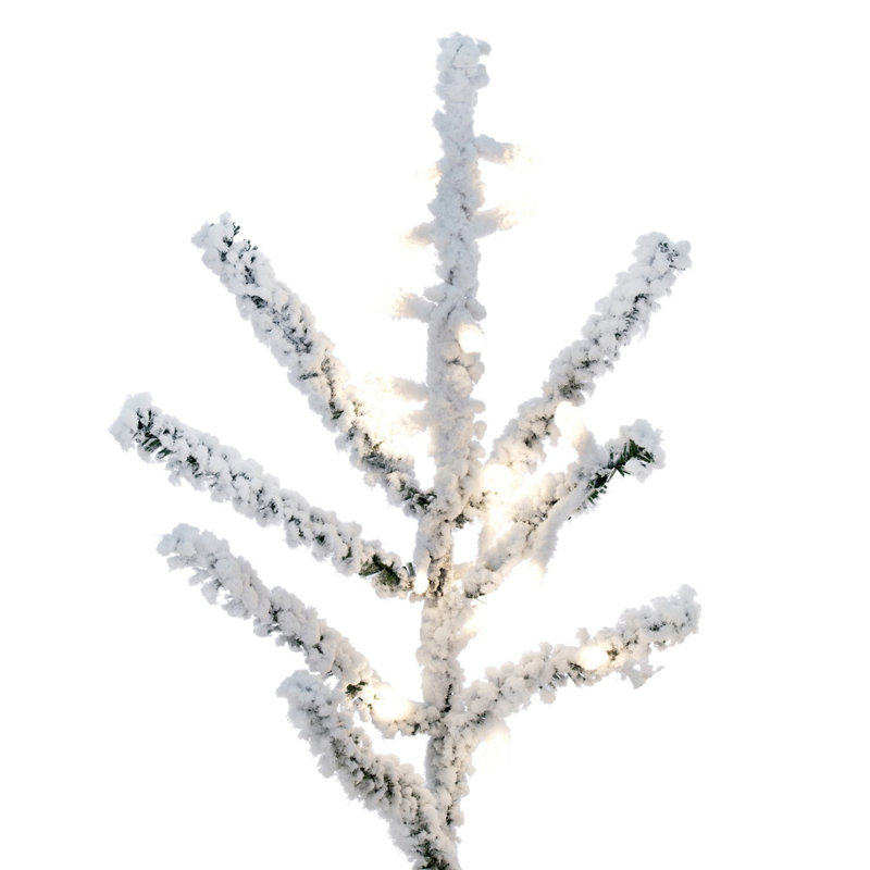Gradeigh 5.5' H Lighted Artificial Pine Christmas Tree