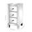 Frazee 23.6'' Tall 3 - Drawer Nightstand