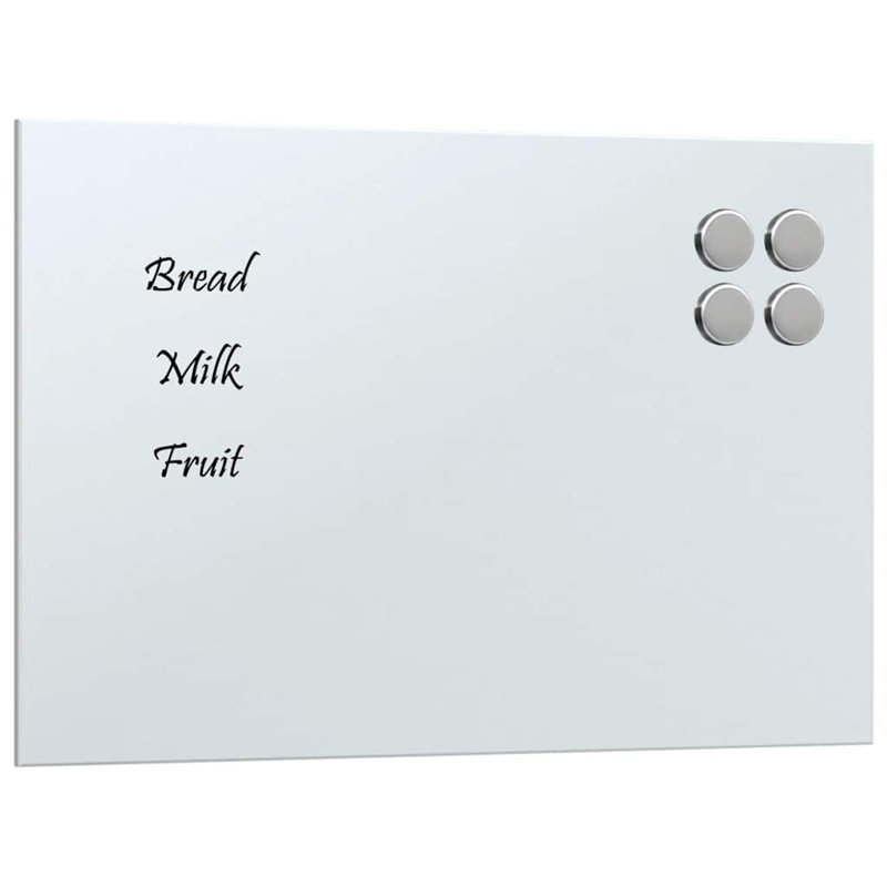 Wall Mounted Required Whiteboard, White, 20cm H x 30cm W x 0.4cm D