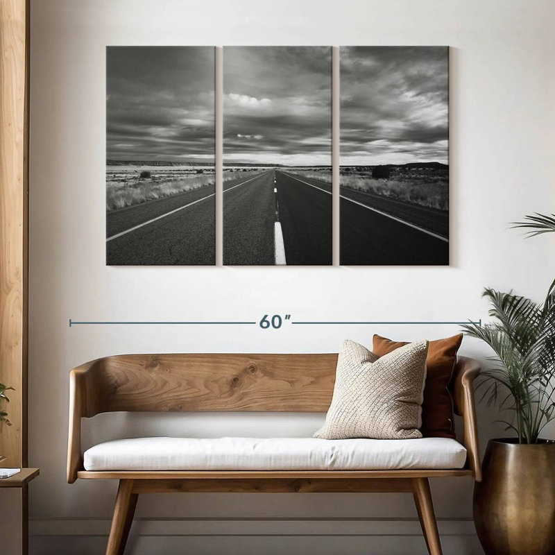 Mehar Open Roads, 32" H x 50" W