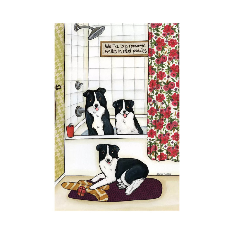Mud Puddles by Jamie Morath - Print on Canvas, Wrapped Canvas, 101.6cm H x 66.04cm W x 3.81cm D