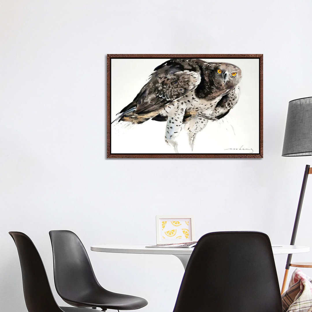 Eagle Power von Soo Beng Lim - Galerie-umwickelte Leinwand Giclée auf Leinwand