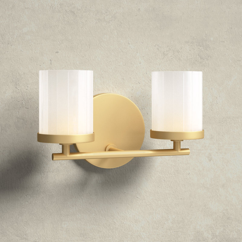 Highpoint 2 - Light Dimmable Vanity Light, Aged Brass