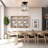 Zakiel Zakieltal 1-Light Modern Luxury Crystal Square Semi Flush Mount Ceiling Light-2070300001