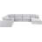 Hunie Upholstered U-Shaped Sectional Reversible-87149767
