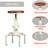 Dicle Swivel Adjustable Height Counter Stool-1871153480-1818652457