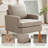Upholstered Armchair with Square Arms-116817609