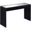 Console moderne à miroir avec un design élégant pour une décoration intérieure contemporaine