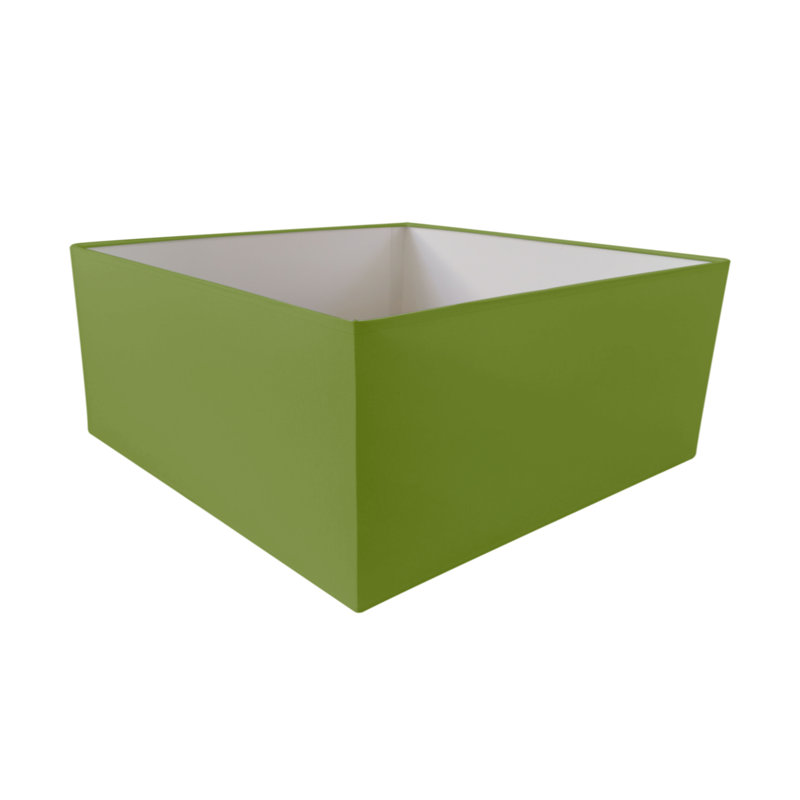 25cm H Cotton Square Lamp Shade ( Uno )