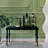 Black Solid Wood Rectangular Console Table-1005643064