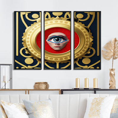 Radiant Eye Of The Beholder I " Radiant Eye Of The Beholder I " 3 - Pieces