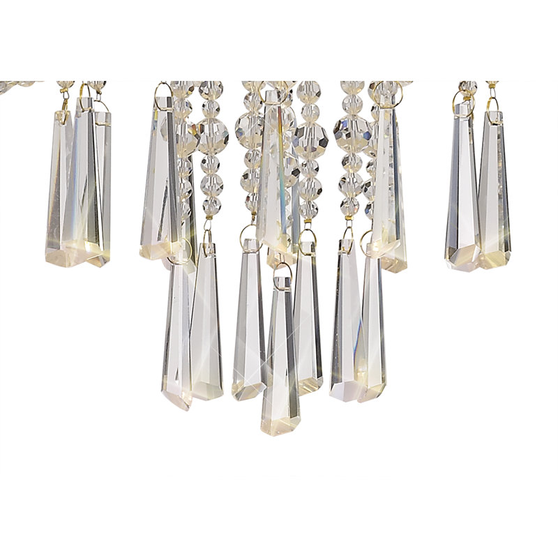 London Semi Flush Mount, French Gold