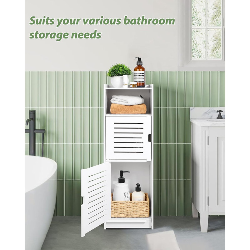 Armoire de salle de bain blanche imperméable à l'eau