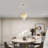 Justina Gold 4-light 15" Crystal Glass Prism 4-tier Chandelier