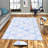 Premium 3D Printed Carpet, 4.6 x 7.2 Feet, 100% Polyester, 0.3 Inches Pile Height | Antibacterial, Non-Slip Underside, Machine Washable | Perfect for Living Room, Bedroom, and Kids' Play Areas, Durable & Stylish-495219121