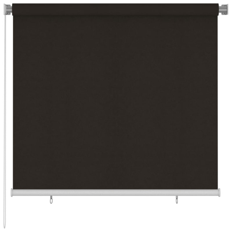 Blackout Roller Blind, Brown, 160cm L x 140cm W