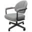 4 chaises de salle à manger pivotantes en métal - Style M-70-72467233-72467235-129680735