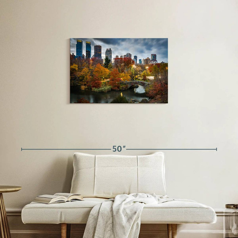 Sebbie NYC Gapstow Bridge, 20" H x 30" W