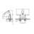 Centerset 2-handle Bathroom Faucet-38784004
