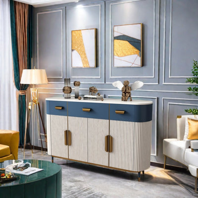 Italian Minimalist Accent Cabinet Accent Cabinet