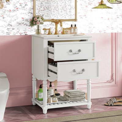 Meuble-lavabo 24 po Retro Palace