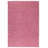 Alfa Rich Aron Solid & Plain Dark Pink Washable Woven Cotton Hallway Runner Rugs for Living Room Bedroom Kitchen Dining-1870510195