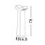 Grey Integrated LED Concrete Bollard Light