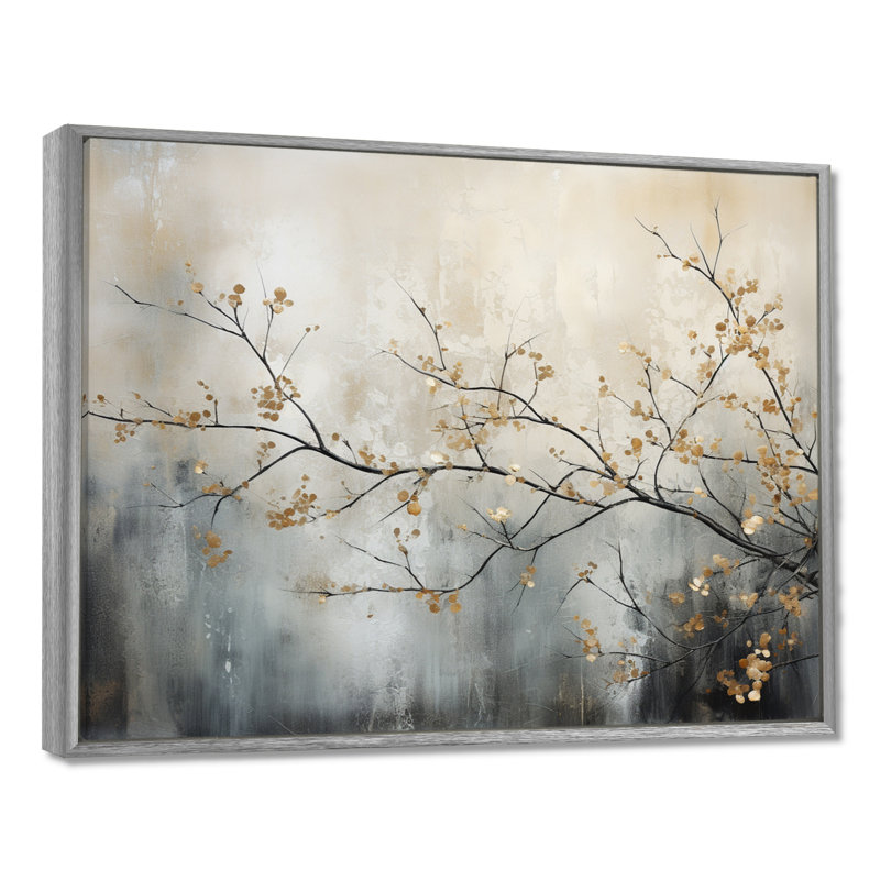 Arbre monochromes éthéré Reverie I - art mural arbre monochrome, impression murale arbre de couleur douce, H 24 po x l 32 po