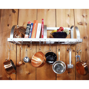 Metal Wall Mounted Pot Rack