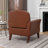 Shalisia 32'' Wide Upholstered Genuine Leather Armchair -1044449500