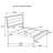 Ayelyn Wood Queen Panel Bed Grey Oak-131798747