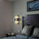 1-Light 14" Dimmable Wall Mounted Sconce with Alabaster Shade (Bulbs Included)