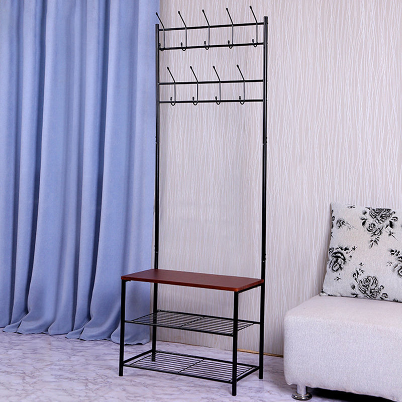Iron Freestanding Coat Rack