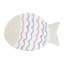 Poisson pastel à vagues 20 po x 32 po