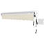Auvent de patio rétractable avec capuchon Awntech Destin-10696371-10696388-10768219