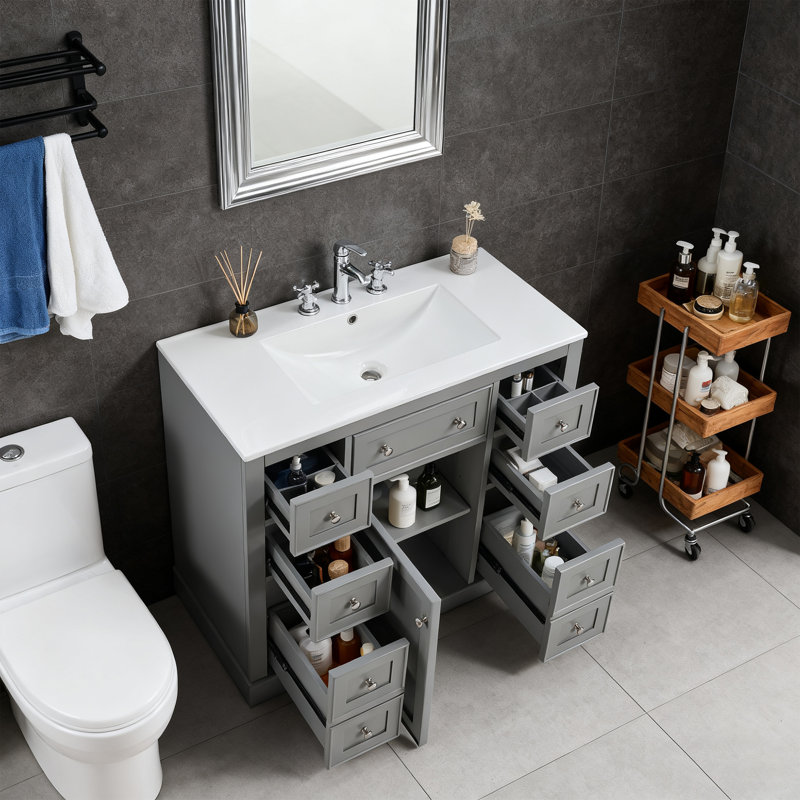 Meuble-lavabo 36 po
