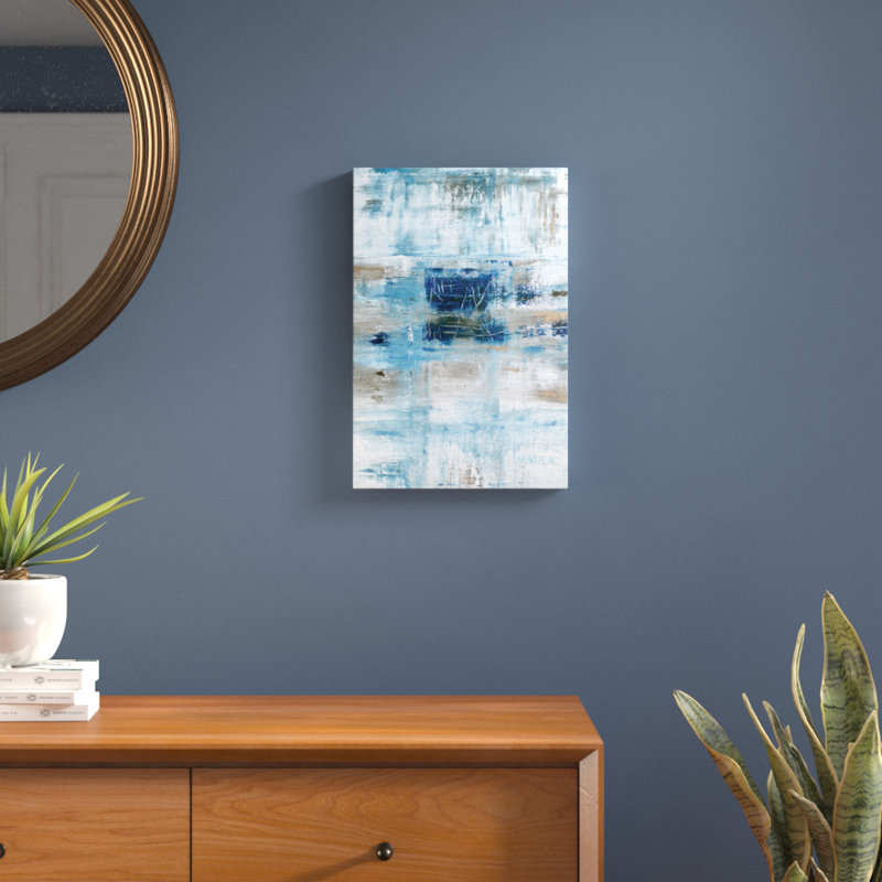 «Heaven», reproduction d'art sur toile, H 12 po x l 18 po x P 1,5 po, Pas de tapis, Toile tendue