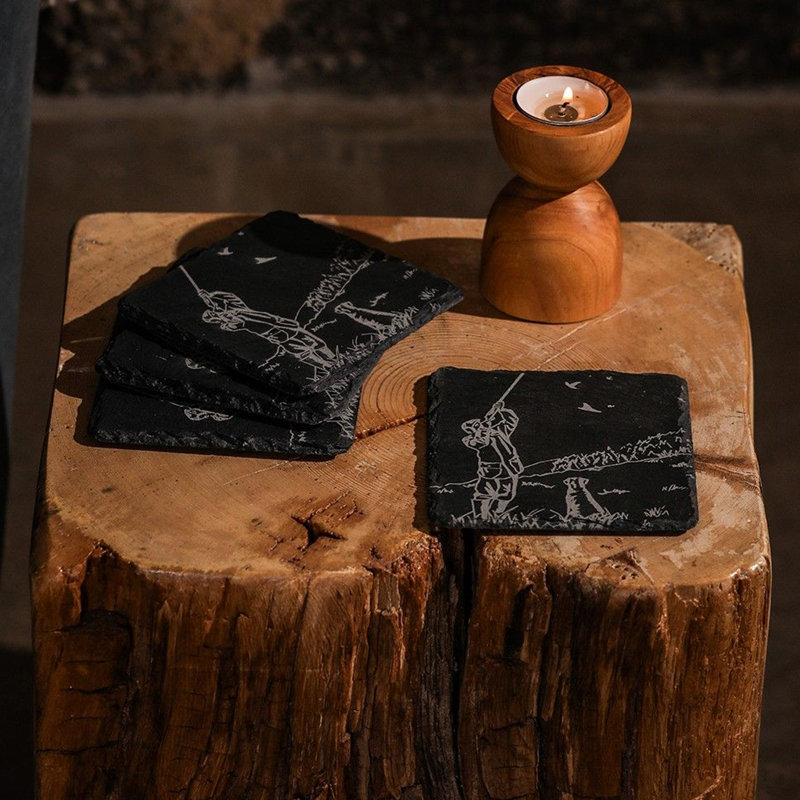 Square 4 Piece Coaster Set