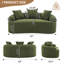 Causeuse compacte avec tissu éponge haute densité et résistant aux égratignures, idéale pour les petits espaces et la vie facile-1217413676