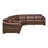 Ayshea Upholstered Power Reclining L-Shaped Sectional Reversible-343869752-374491707