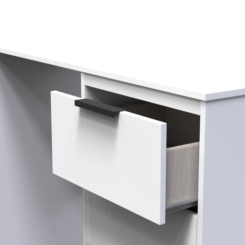 Berklie Dressing Table, White Matt