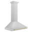 36" 400 CFM Ducted Wall Mount Range Hood-1715198662
