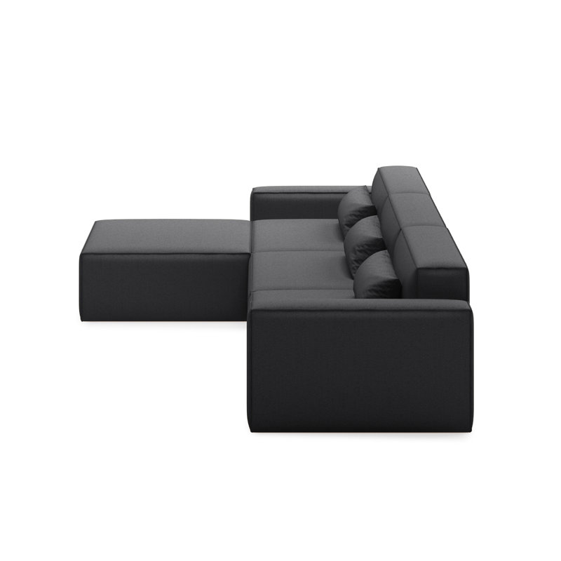 Mix Modular 4-Piece Sectional, Mowat Raven