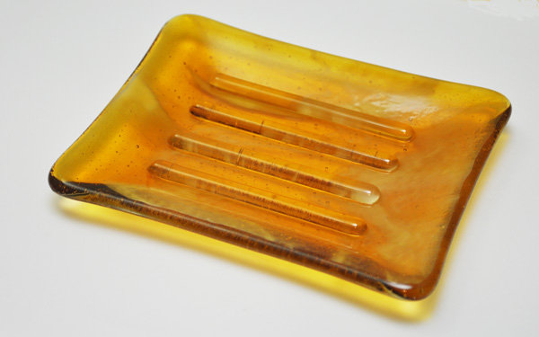 Porte-savon Bharat, Ambre